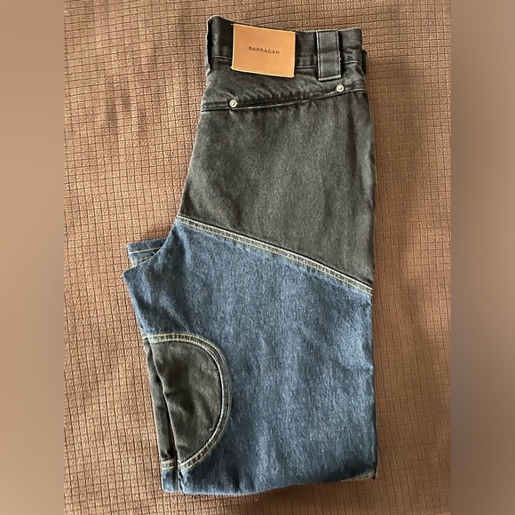 Barragan two-tone high waisted pants - Picture 3 of 7